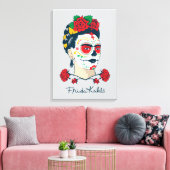 Frida Kahlo El Día de los Muertos Leinwanddruck (Insitu (Wohnzimmer))