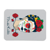 Frida Kahlo El Día de los Muertos Magnet (Horizontal)