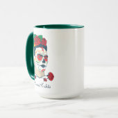 Frida Kahlo | El Día de Los Muertos Tasse (Vorderseite Links)