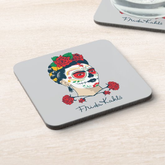 Frida Kahlo | El Día de Los Muertos Untersetzer (Linke Seite)