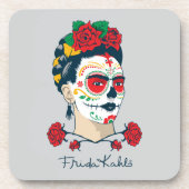 Frida Kahlo | El Día de Los Muertos Untersetzer (Vorderseite)