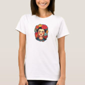 Frida Kahlo Feminist Gift T-Shirt (Vorderseite)