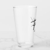 Frida Kahlo "FK" Monogramm-Unterschrift Glas (Rechts)