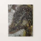 Frida Kahlo FK-Style Frog Painting 2 Puzzle (Vertikal)