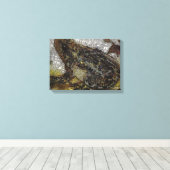 Frida Kahlo FK-Style Frog Painting Leinwanddruck (Insitu (Holzboden))