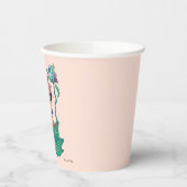 Frida Kahlo Floral Frame Graphic Pappbecher (Links)