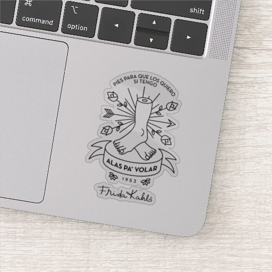 Frida Kahlo | Flüge Aufkleber (Detail)