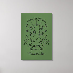 Frida Kahlo   Flüge Leinwanddruck