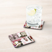 Frida Kahlo Foto Montage Getränkeuntersetzer (Rechte Seite)