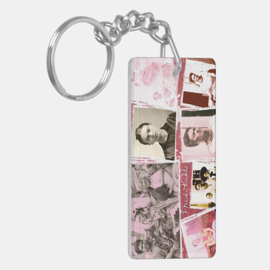 Frida Kahlo Foto Montage Schlüsselanhänger (Vorderseite links)