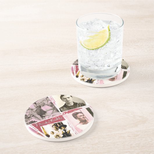 Frida Kahlo Foto Montage Untersetzer (Seite)