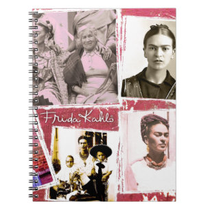 Frida Kahlo FotoMontage Notizblock