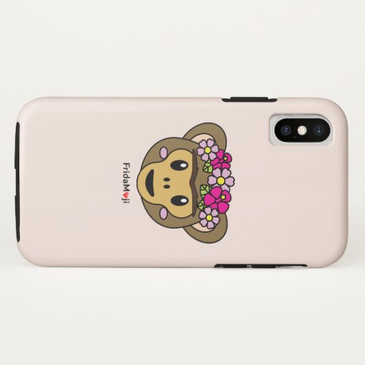 Frida Kahlo | FridaMoji - Affe Case-Mate iPhone Hülle (Rückseite (Horizontal))