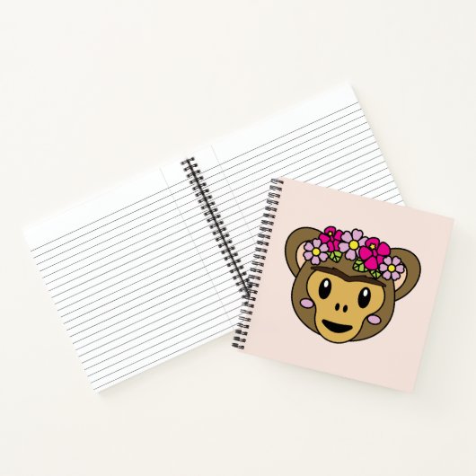 Frida Kahlo | FridaMoji - Affe Notizblock (Innenseite)