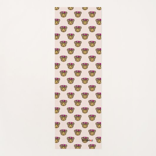 Frida Kahlo | FridaMoji - Affe Yogamatte (Vorderseite)