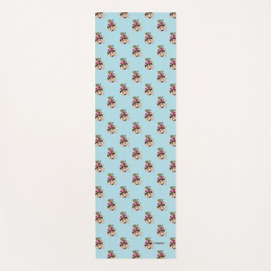 Frida Kahlo | FridaMoji - ein O.K. Yogamatte (Vorderseite)