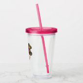 Frida Kahlo | FridaMoji - glücklicher Frida Acryltrinkbecher (Links)