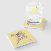 Frida Kahlo | FridaMoji - Rentier Steinuntersetzer (Seitenansicht)