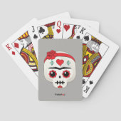 Frida Kahlo | FridaMoji - Zuckerschädel Spielkarten (Rückseite)
