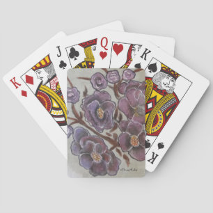 Frida Kahlo gemalte Blumen Spielkarten