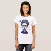 Frida Kahlo Goth T-Shirt (Vorne ganz)