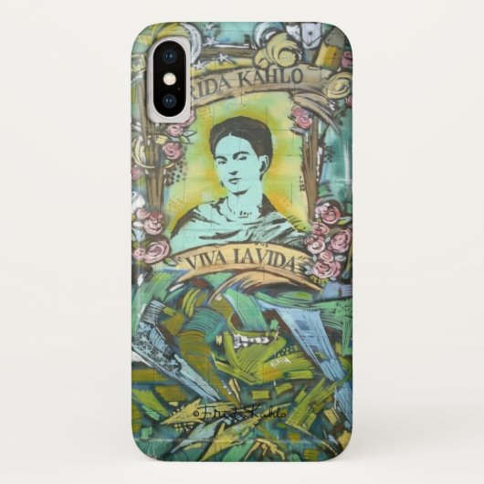 Frida Kahlo Graffiti Case-Mate iPhone Hülle (Rückseite)