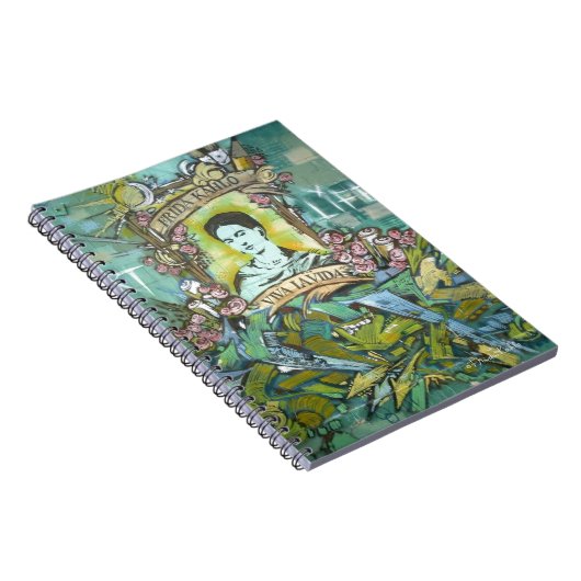 Frida Kahlo Graffiti Notizblock (Rechte Seite)