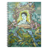 Frida Kahlo Graffiti Notizblock (Vorderseite)