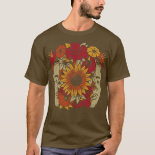 Frida Kahlo Head Blume von Tobe Fonseca T-Shirt