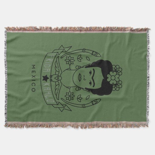 Frida Kahlo | Heldin Decke (Vorderseite)