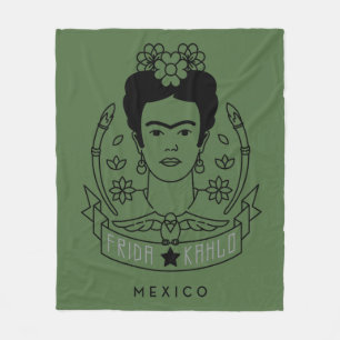 Frida Kahlo Heldin Fleecedecke