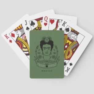 Frida Kahlo Heldin Spielkarten