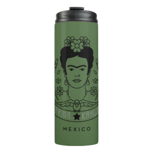 Frida Kahlo Heldin Thermosbecher