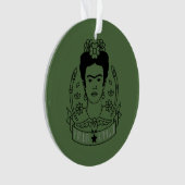 Frida Kahlo | Hero�na Ornament (Vorderseite)