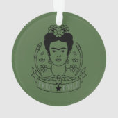 Frida Kahlo | Hero�na Ornament (Rückseite)