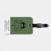 Frida Kahlo | Heroína Gepäckanhänger (Rückseite horizontal)