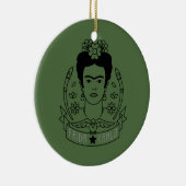 Frida Kahlo | Heroína Keramikornament (Rechts)