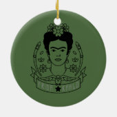 Frida Kahlo | Heroína Keramikornament (Hinten)