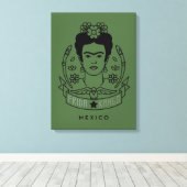 Frida Kahlo | Heroína Leinwanddruck (Insitu (Holzboden))