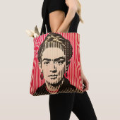 Frida Kahlo im BAUHAUS-Stil Tasche (Von Nahem)