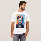 Frida Kahlo in WPAP T-Shirt (Vorne ganz)