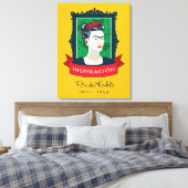 Frida Kahlo | Inspiraci � Leinwanddruck (Insitu (Schlafzimmer))