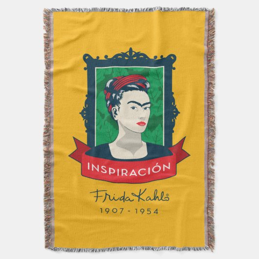 Frida Kahlo | Inspiración Decke (Vorderseite Vertikal)