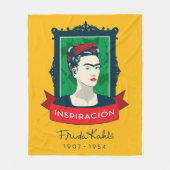 Frida Kahlo | Inspiración Fleecedecke (Vorderseite)