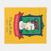 Frida Kahlo | Inspiración Fleecedecke (Vorderseite (Horizontal))