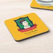 Frida Kahlo | Inspiración Getränkeuntersetzer (Linke Seite)