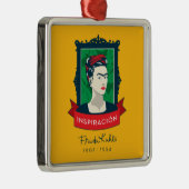 Frida Kahlo | Inspiración Silbernes Ornament (Rechts)