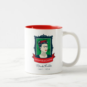 Frida Kahlo Inspiración Zweifarbige Tasse