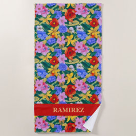 Frida Kahlo Inspiriert Badetuch