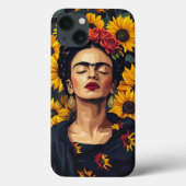 "Frida Kahlo Inspiriert, individuell anpassbarer H Case-Mate iPhone Hülle (Rückseite)